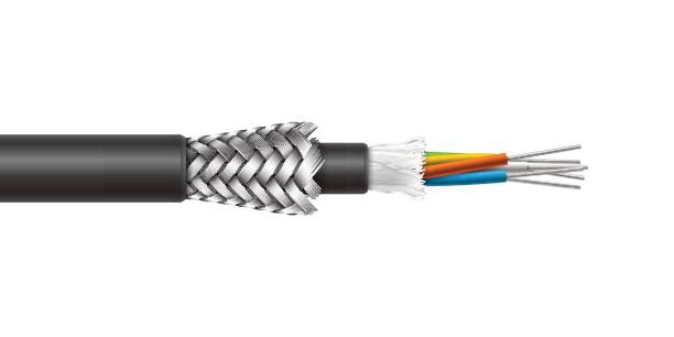Armored Fiber Optic Cable